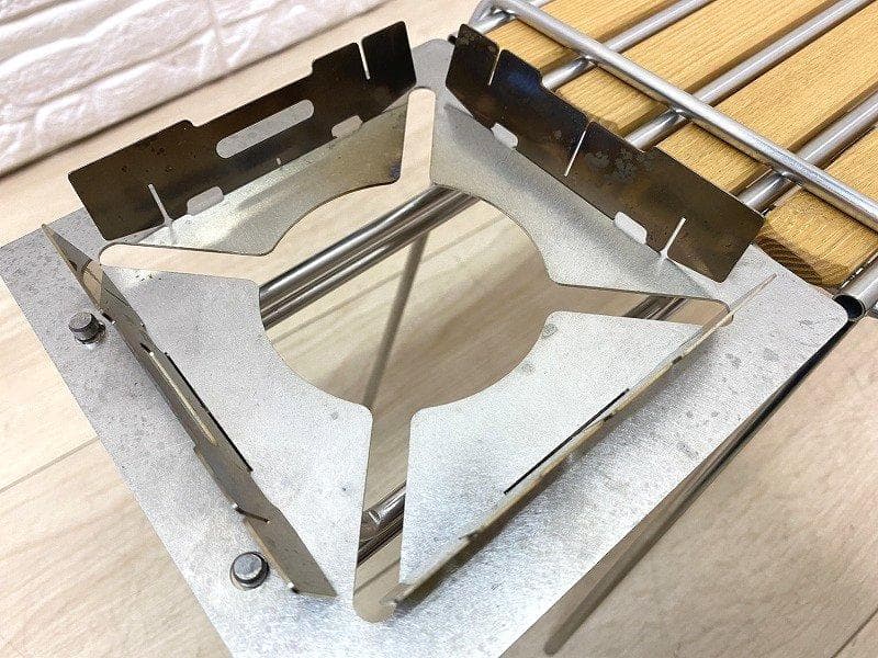 アシモクラフツ 38explore A38grate プレート付 ウッドテーブル