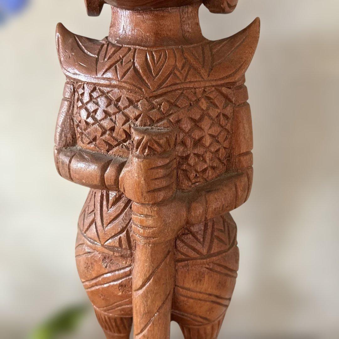 タイ雑貨　木彫り　魔除け　珍しいお品
