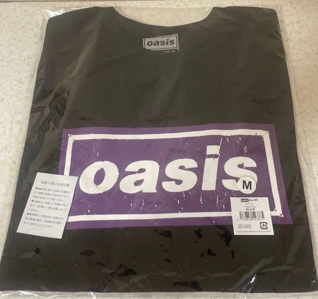 完売品　Oasis live'25 Tシャツ Tokyo City Mサイズ