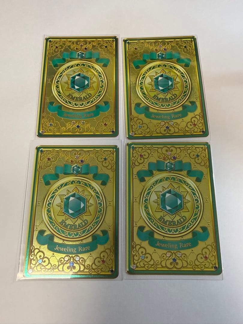 美品 アイカツカード　ジュエリングレア　グロリアスエメラルドコーデ ルーレット
