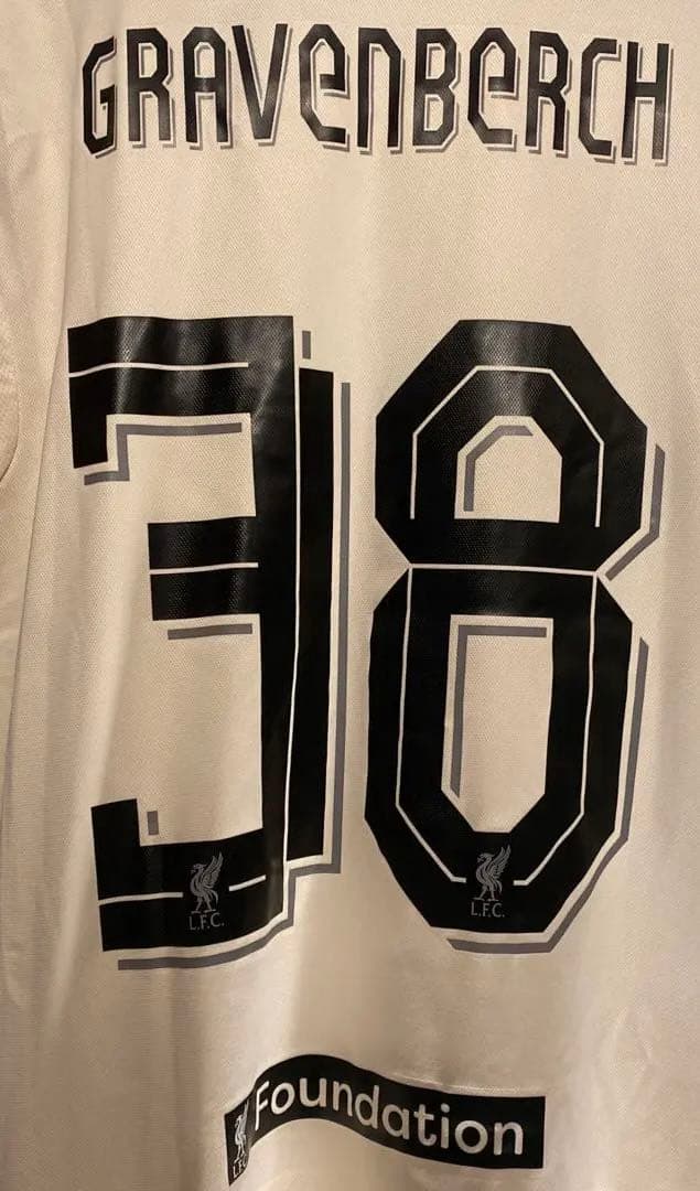 フラーフェンベルフ　リバプール　25/26　アウェイ　CL仕様