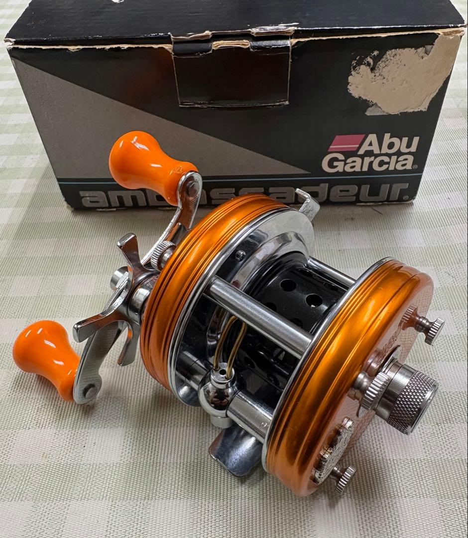アブガルシア アンバサダー 4500C サンセットオレンジ カスタム Abu