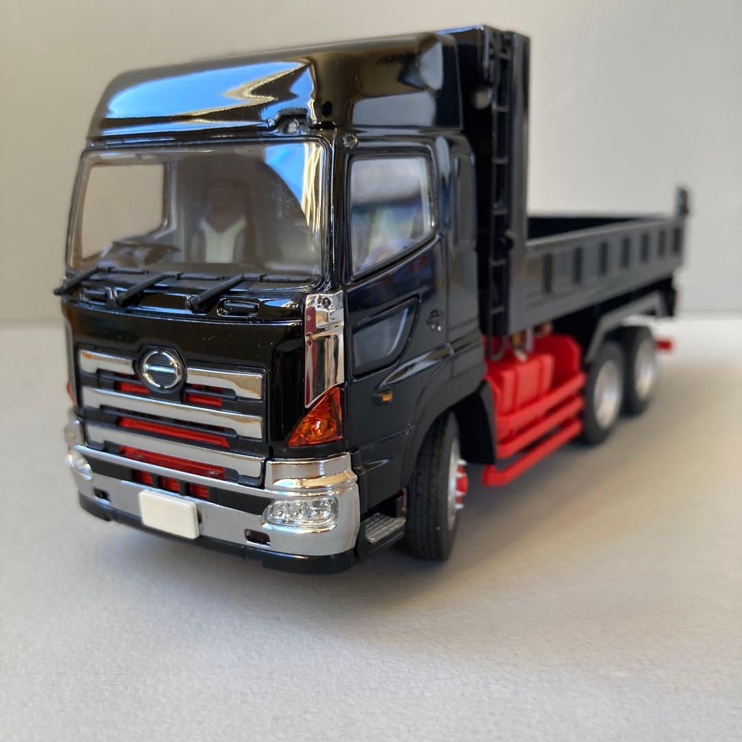 1/50 ケンクラフト　日野プロフィアダンプトラック　黒