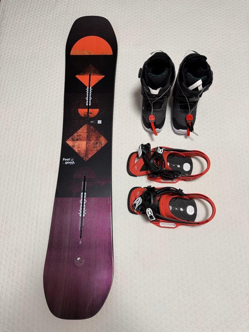 BURTON スノーボード ビンディング ブーツ　使用1回のみ