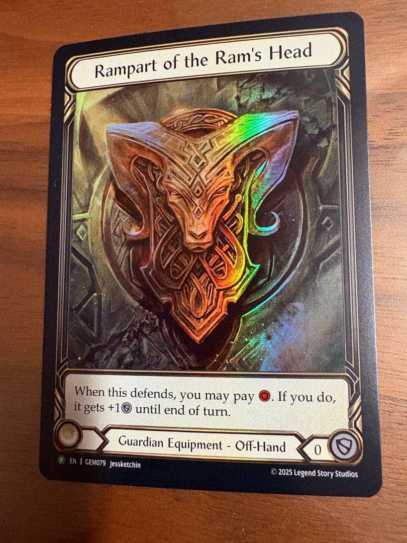 その他 Rampart of the Ram's Head RF GEM079 FaB