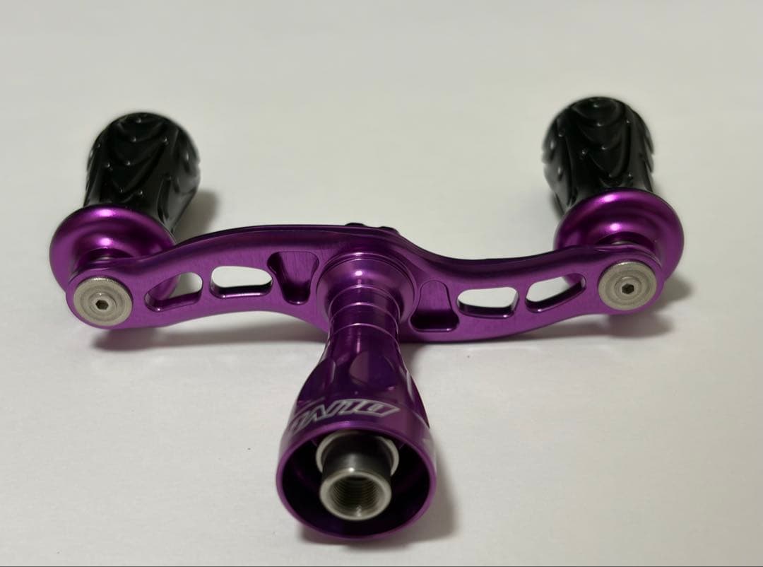 DLIVE ドライブ リールハンドル ダブル 70mm 左右兼用 パープル