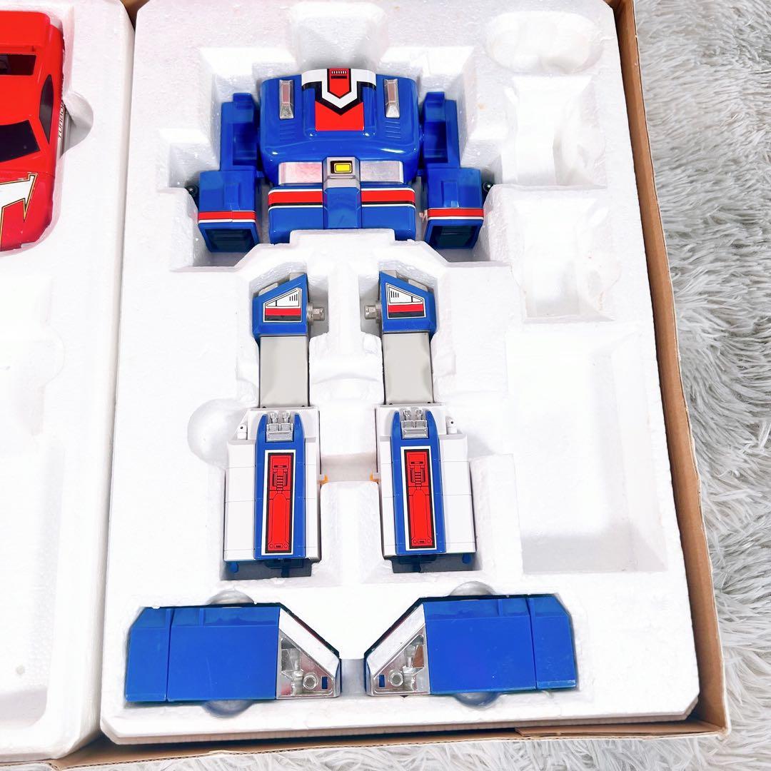 【希少】高速戦隊ターボチャージャー　DXスーパーターボロボ 超合金　ジャンク