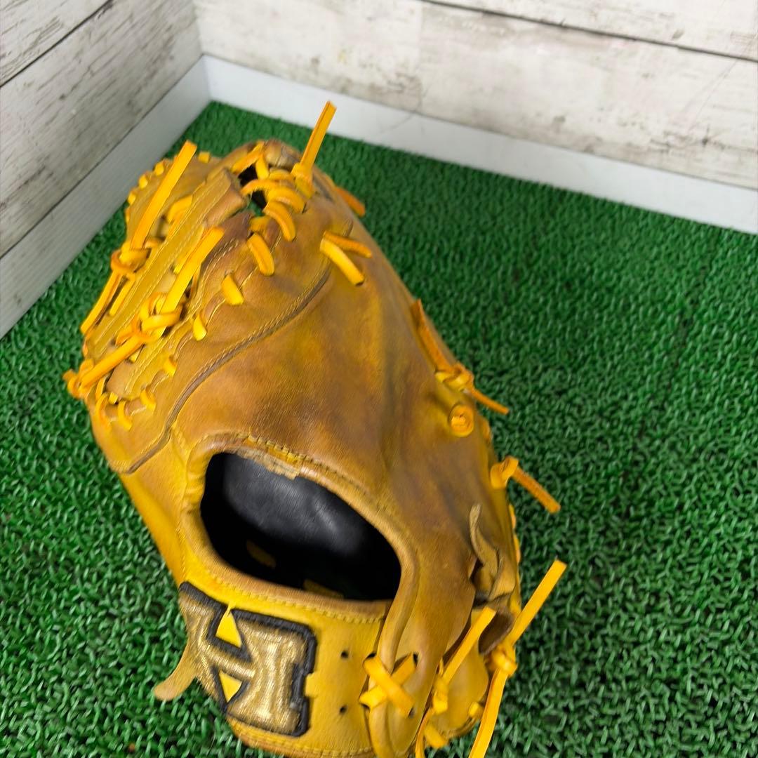 ハイゴールド　軟式　ファーストミット　心極