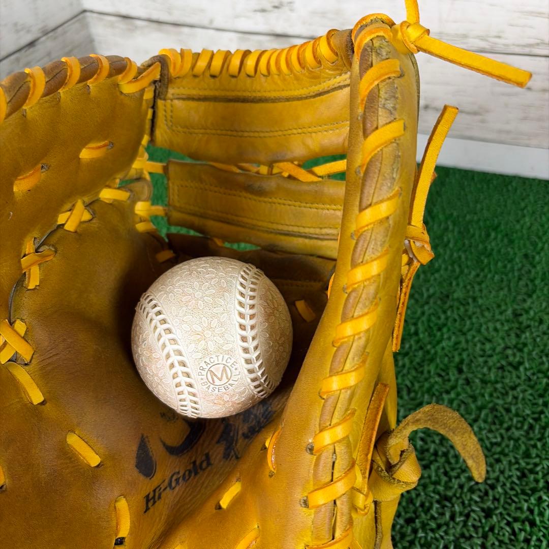 ハイゴールド　軟式　ファーストミット　心極