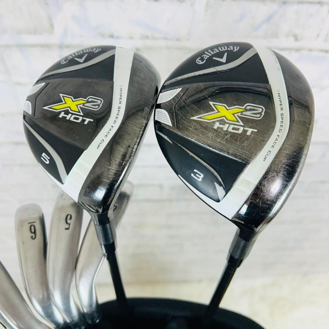 Callaway X2HOT ゴルフクラブセット 11本 メンズ キャロウェイ