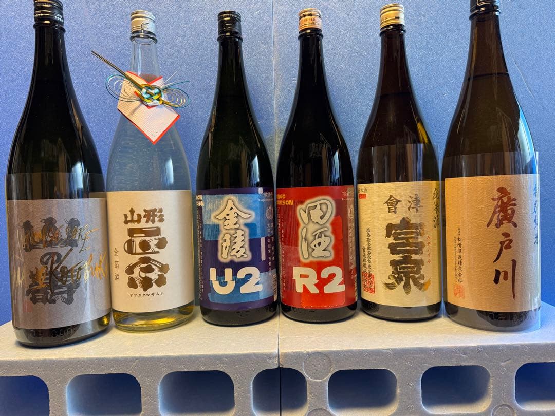 日本酒 1800ml 6本飲み比べ