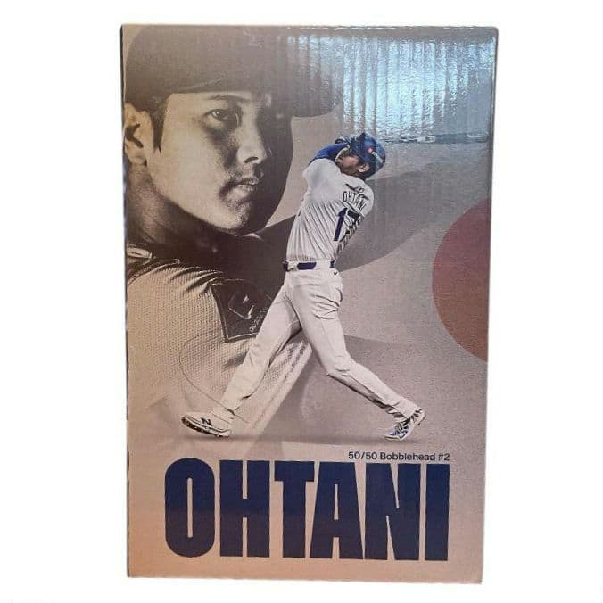 【希少品！】球場配布 大谷翔平 50/50 ボブルヘッド 人形
