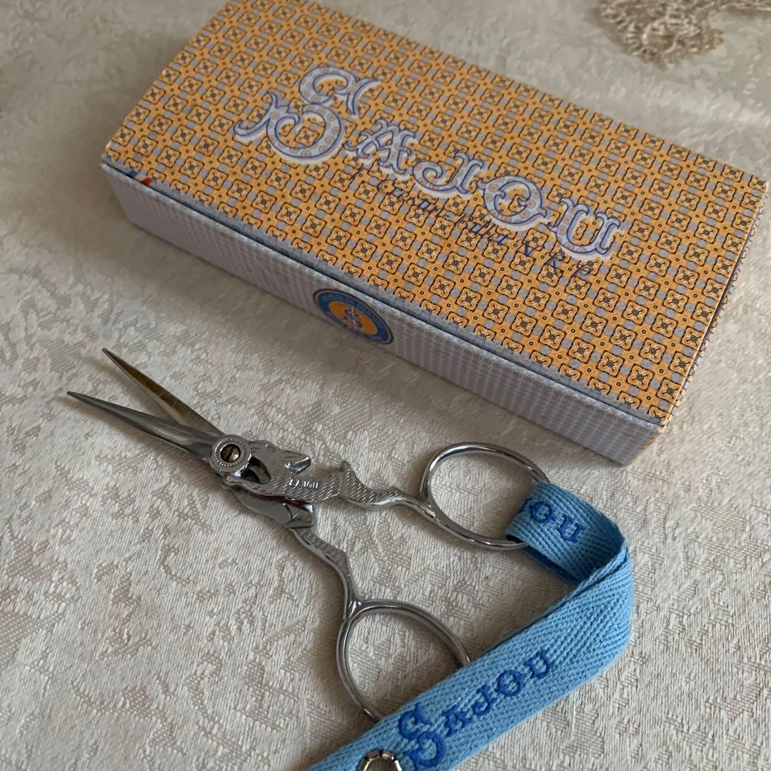 【ラスト1点】フランス製SAJOUの幻のウサギモチーフのプロフェッショナルシザー