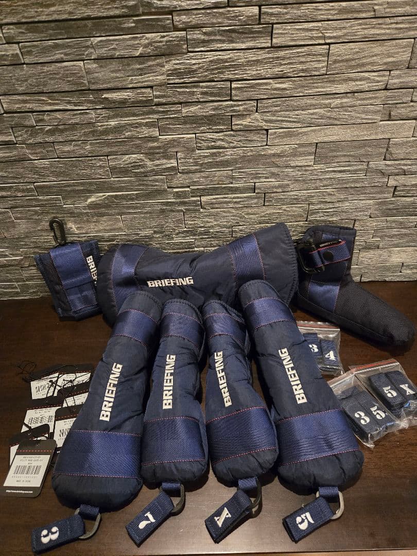 【限定300】三浦技研×BRIEFING キャディバッグ＋スタンド＋ヘッドカバー