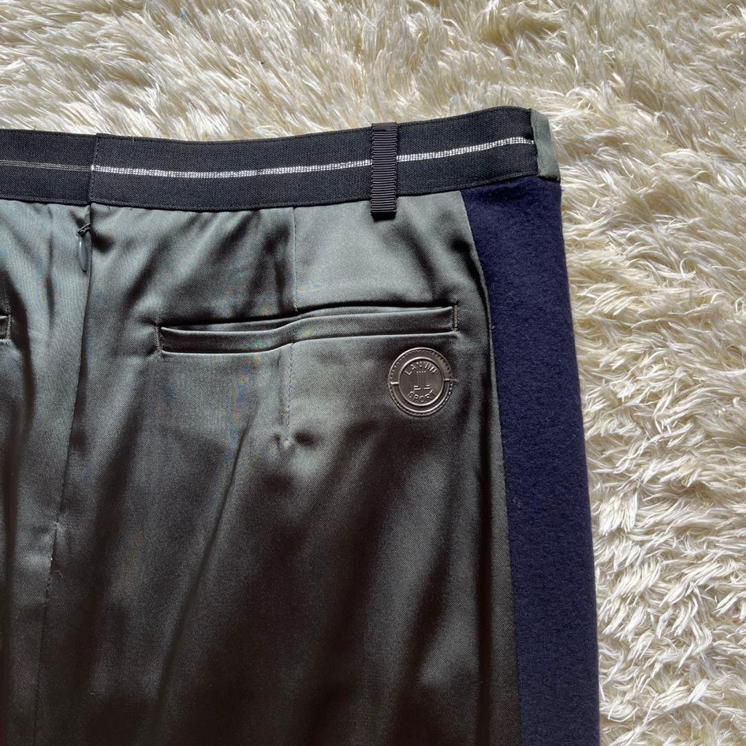 美品　ランバンスポール　ゴルフウェア　タイトスカート　スコート　光沢　タイト