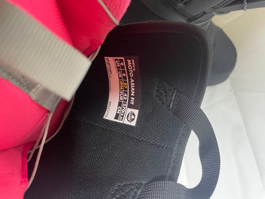 BURTON MOTO ASIAN FIT スノーボードブーツ 27cm 美品