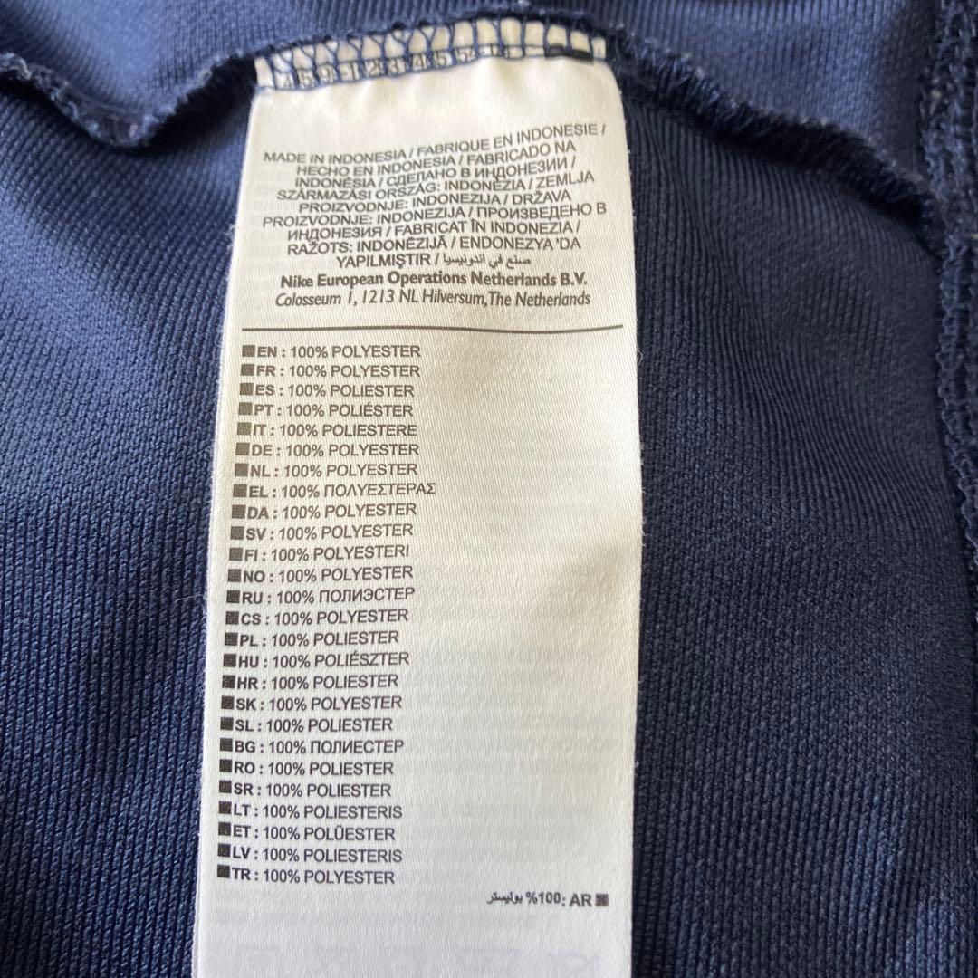 希少　ナイキ　イングランド代表　トレーニングジャケット　ジャージ　ネイビー　L