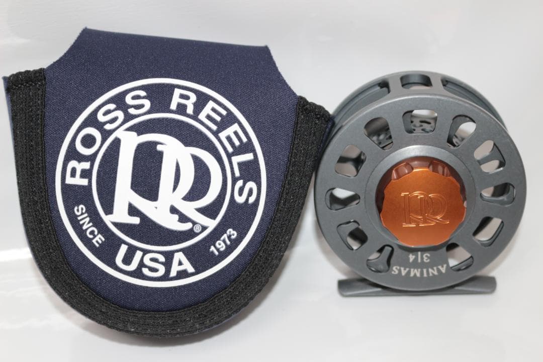 ロス　Ross　アニマス　3/4　グレー/ブロンズ　3～4番　米国製　ポーチ付属