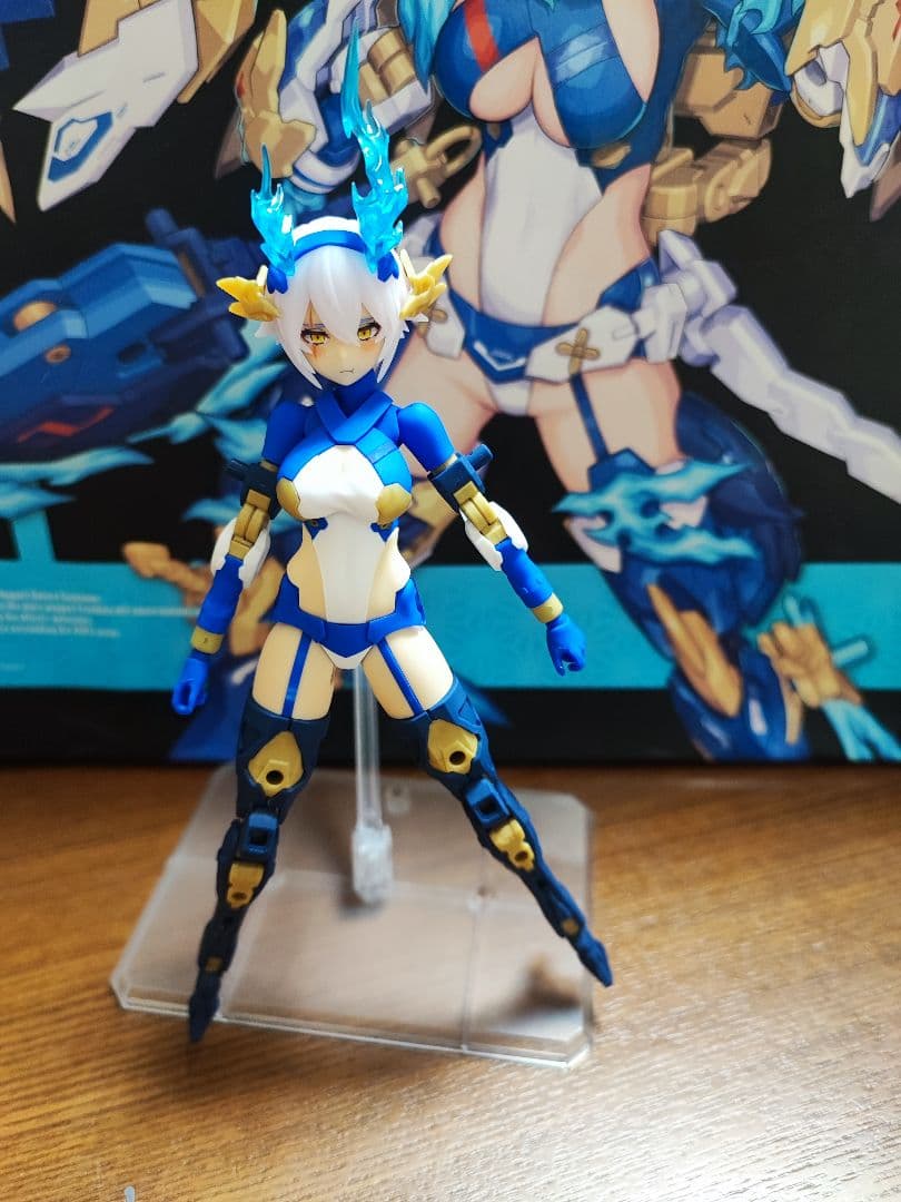 コトブキヤ メガミデバイス 皇巫 スサノヲ 蒼炎 完成品