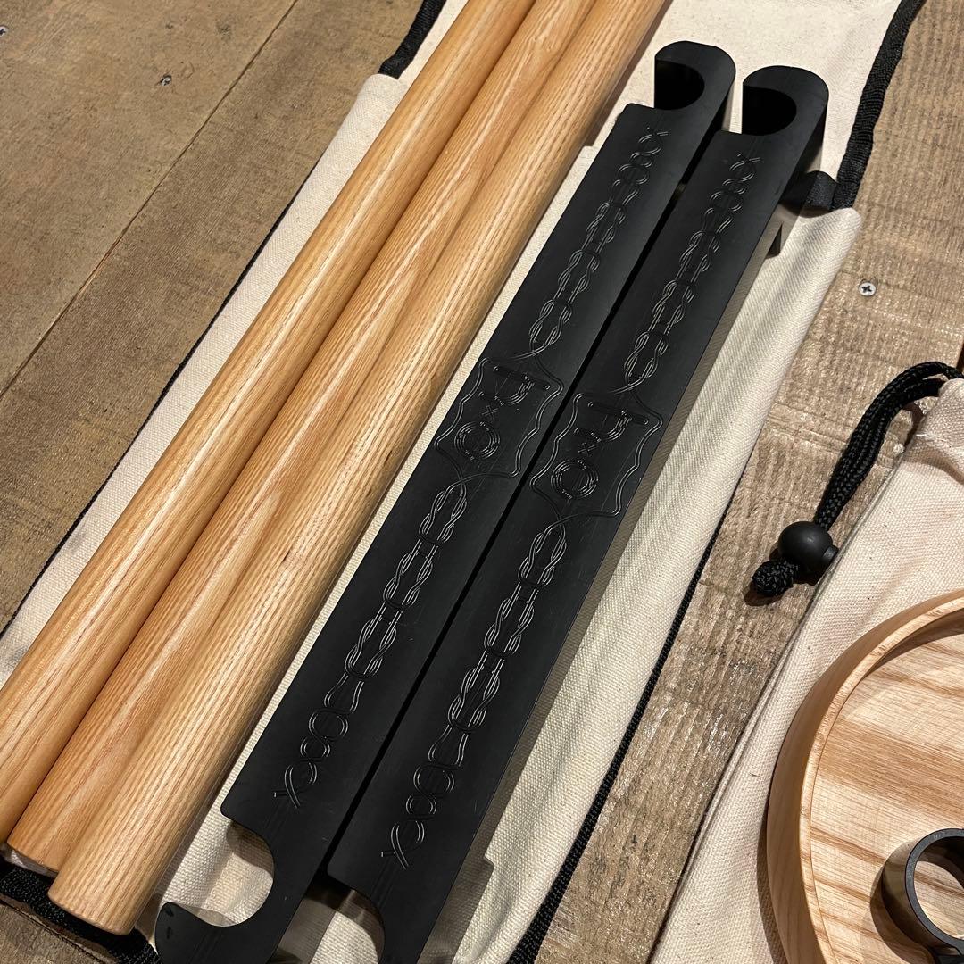 【週末限定値下】 hxo designモジュラーテーブルナチュラルセット