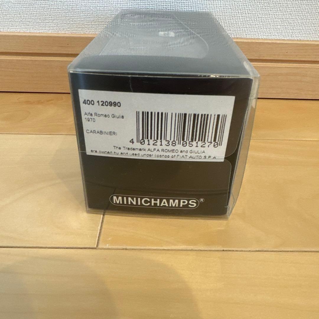 ミニカー MINICHAMPS Alfa Romeo Giulia CARABINIERI