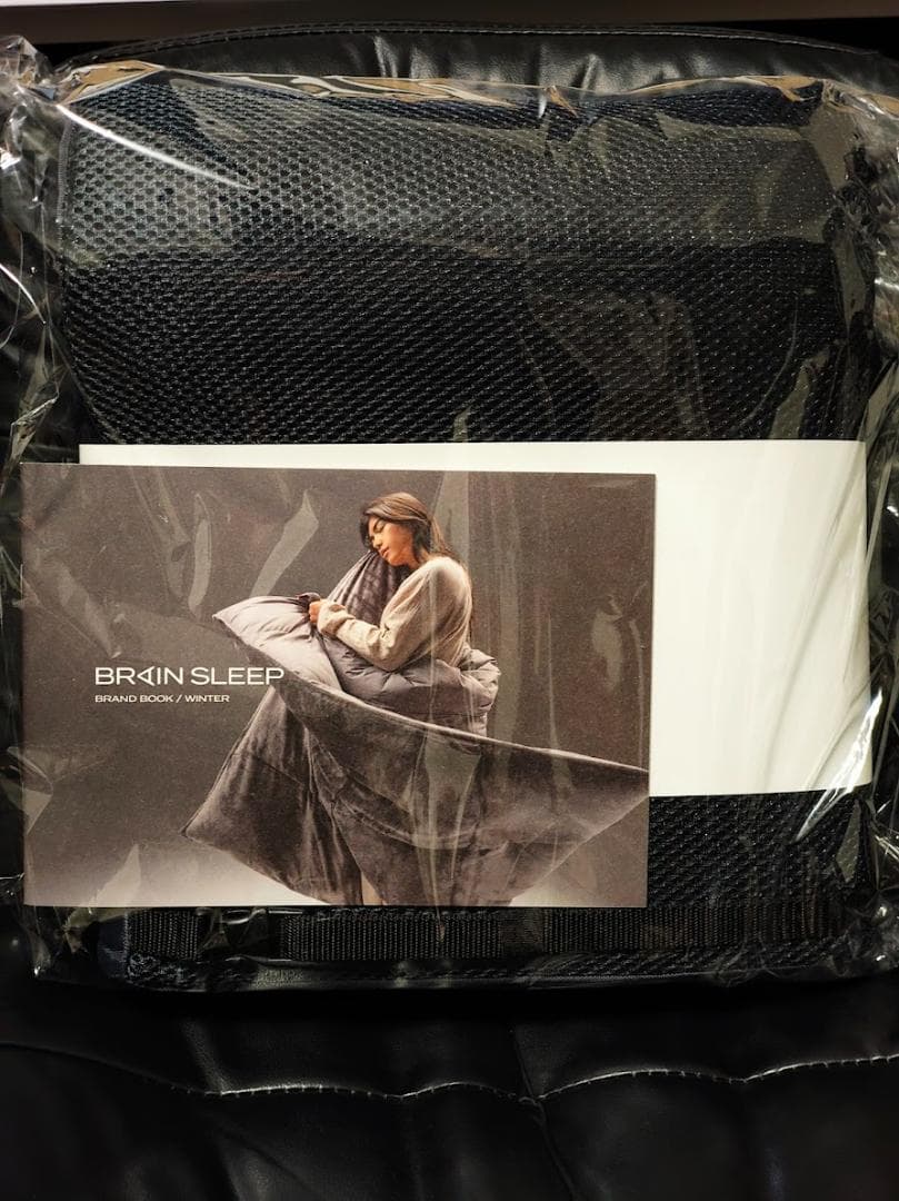 【新品】BRAIN SLEEP ポータブルピロー グレー