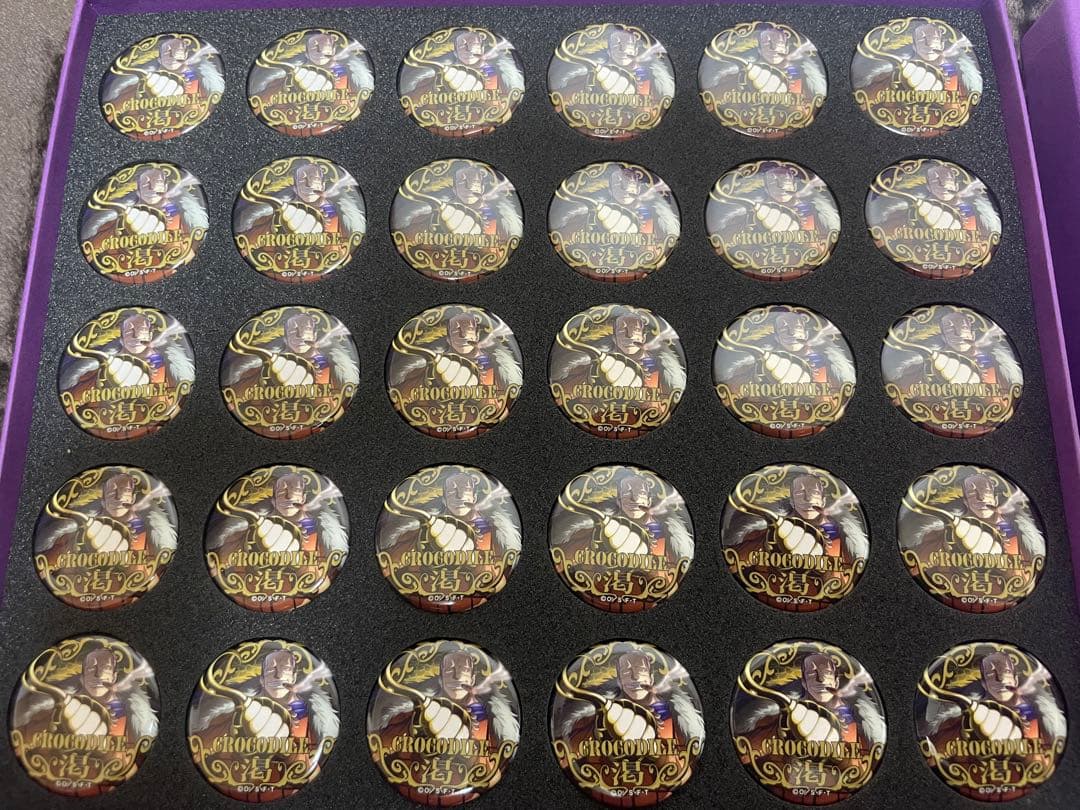 ONEPIECE クロコダイル 輩 缶バッジ コンプリートコレクション 第19弾
