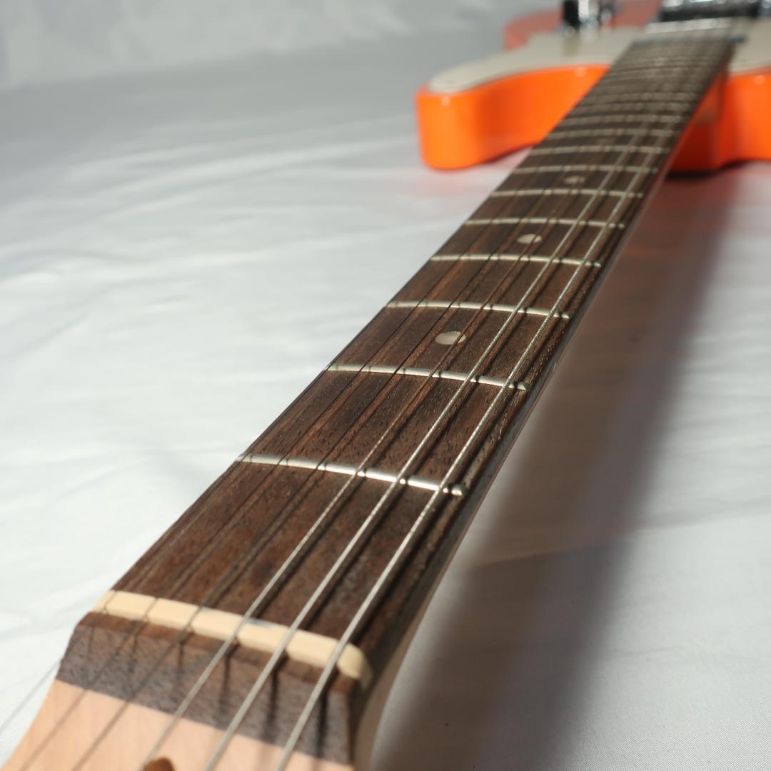 美品 Squier テレキャスター オレンジ Fenderケース付