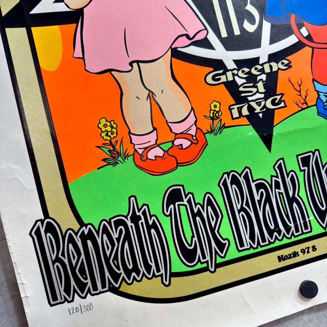 97年製 Kozik x Anna Sui シルクスクリーン印刷 超レアポスター