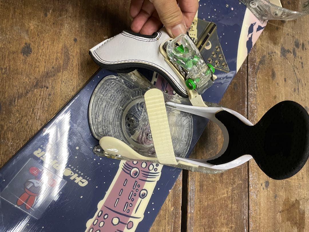 Burton Chopper 121 スノーボード 　板とビンディングのセット