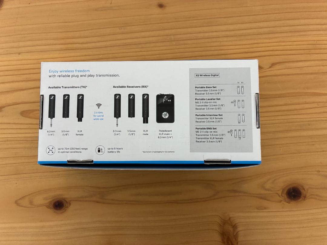 配信機器・PA機器・レコーディング機器 SENNHEISER XSW-D PORTABLE ENG SET