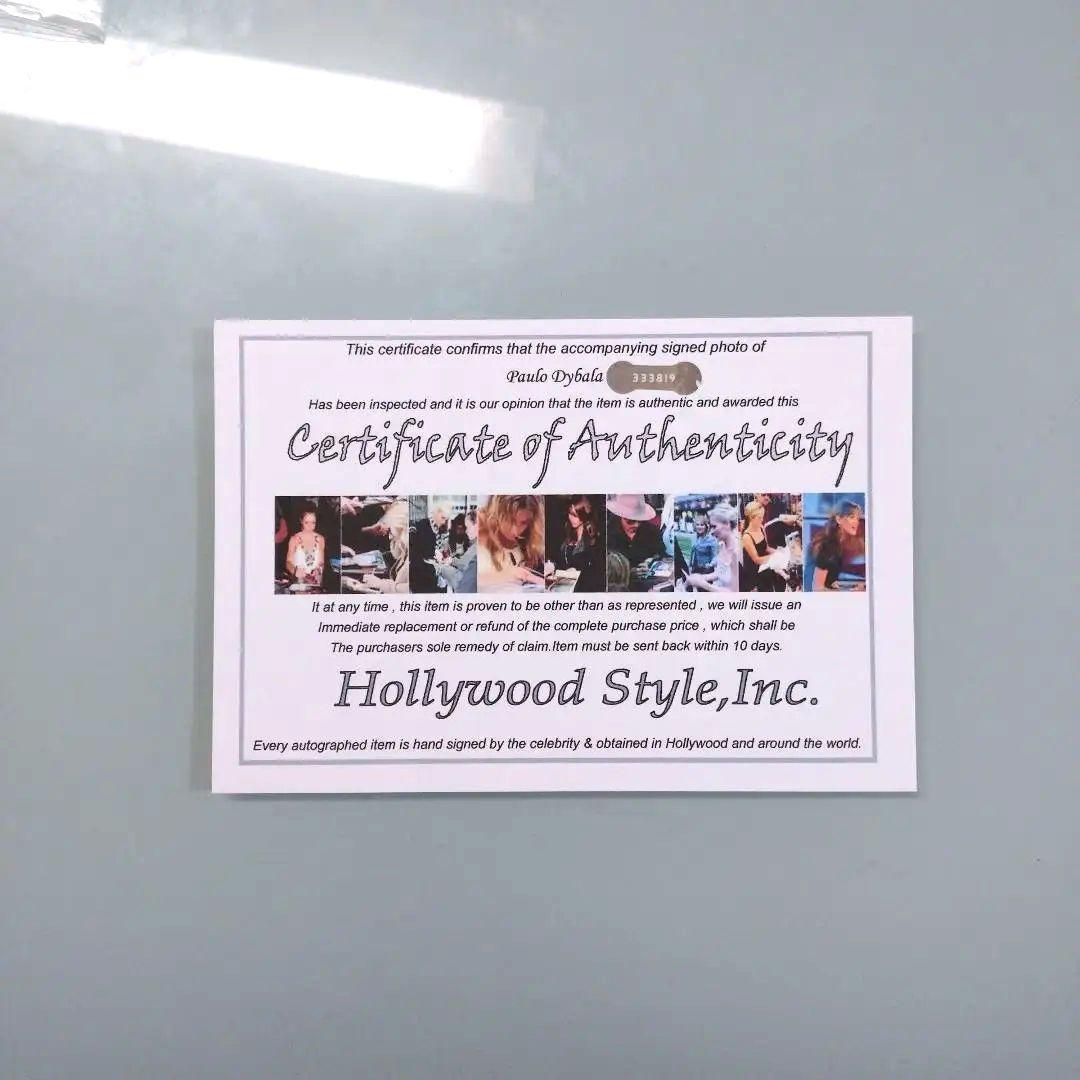 セール中…パウロ・ディバラ直筆サイン入り特大写真…Paulo Dybala…③