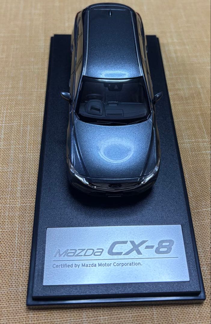 非売品 CX-8 1/43 ミニカー プレミアムマシーングレー
