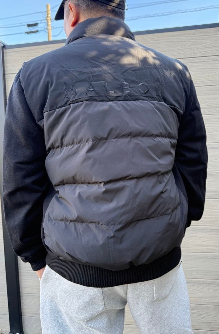 即日発送マルボンメンズ ゴルフウェアダウン アウタージャケットニットダウン2XL