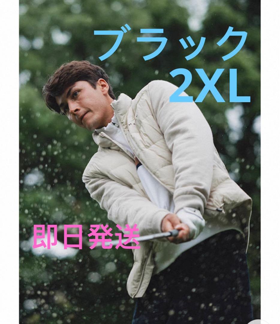 即日発送マルボンメンズ ゴルフウェアダウン アウタージャケットニットダウン2XL