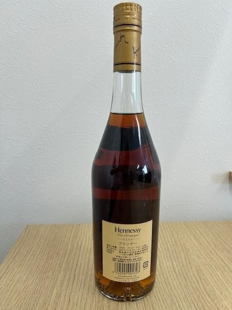 ヘネシー VSOP ファインシャンパーニュ スリムボトル クリアボトル