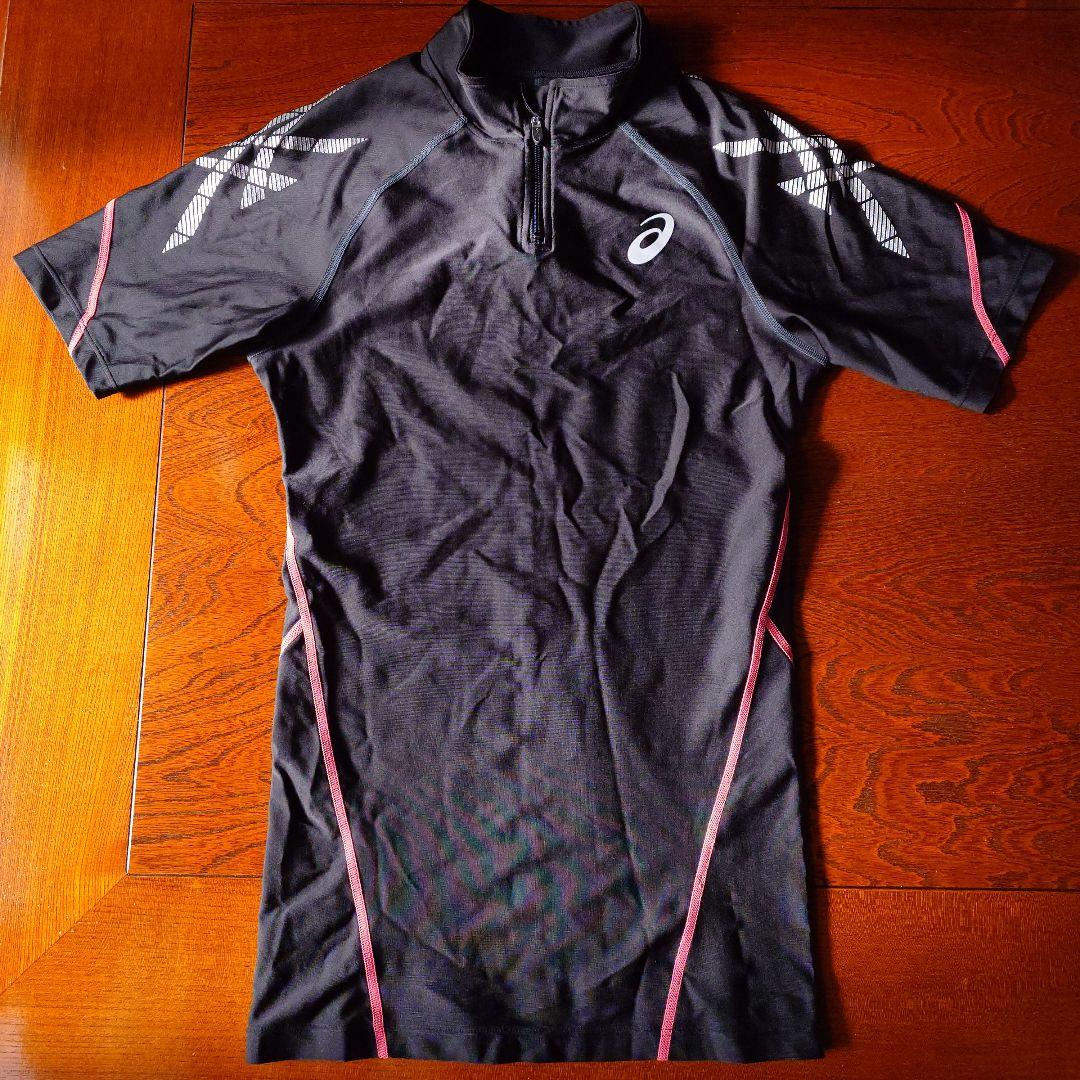 asics 肩バランスレーシングシャツ＆ハムストリングタイツ