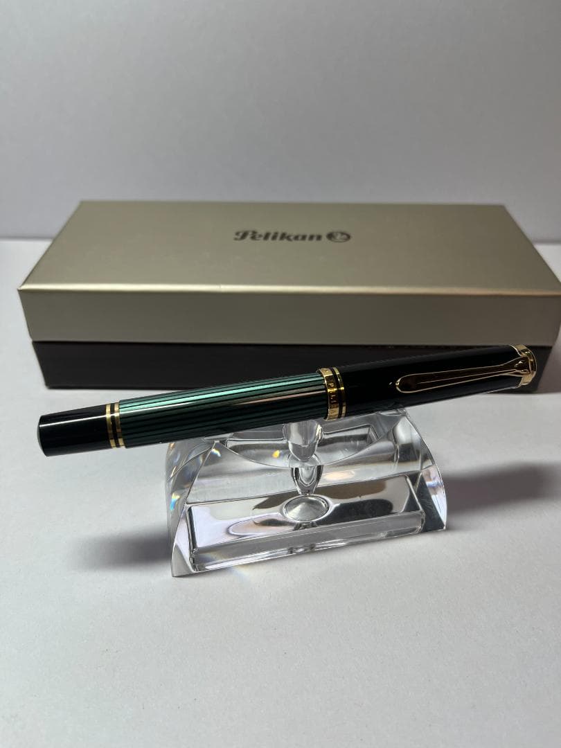 ペリカン　スーベレーン　R600　ローラーボール　緑縞