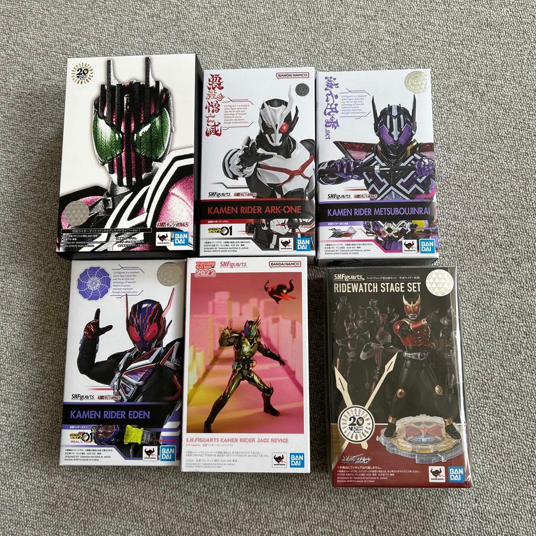 S.H.Figuarts 仮面ライダー 5体まとめ売り