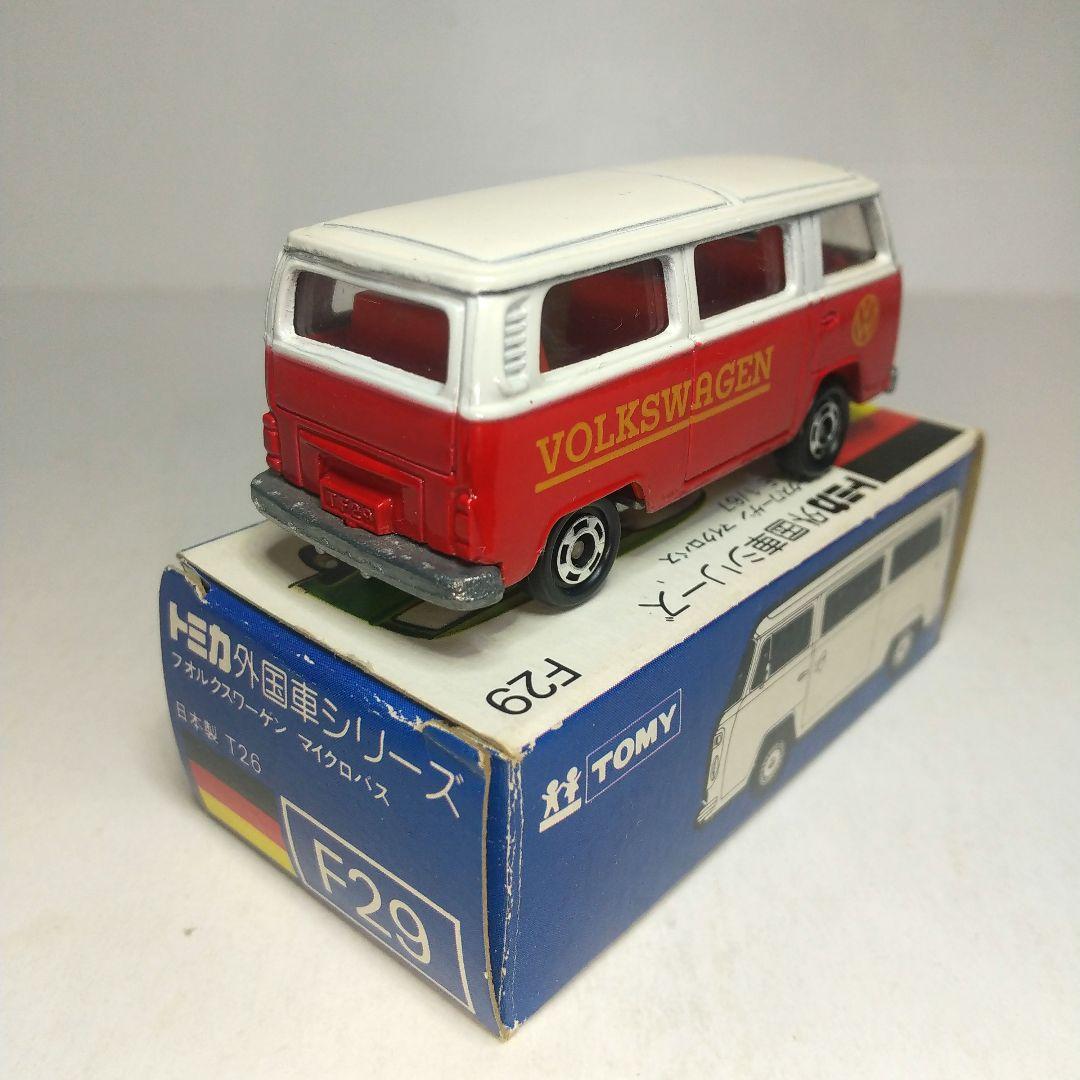 (3790)トミカ 青箱 日本製 フォルクス ワーゲン マイクロ バス