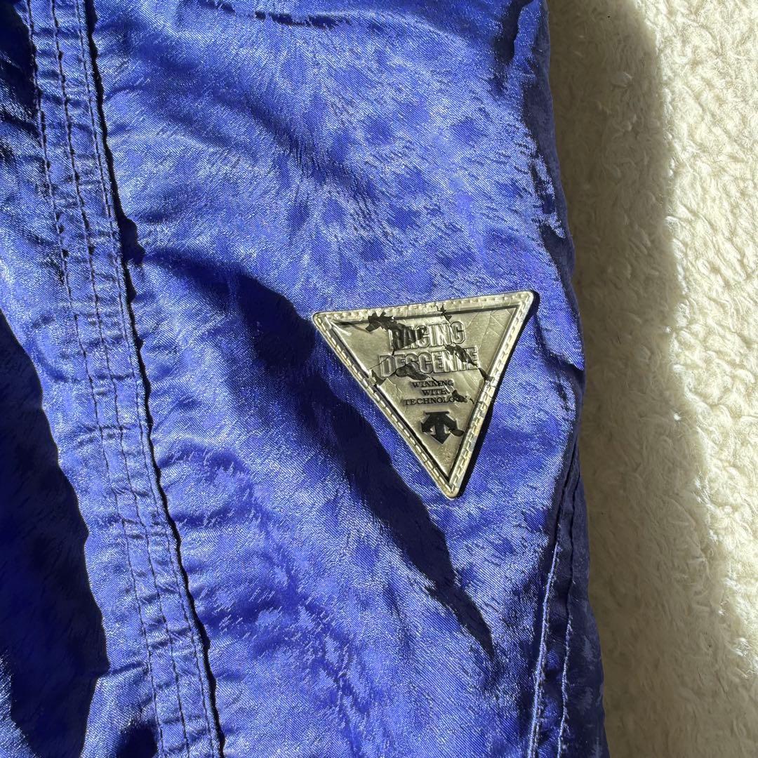 デサント スキーウェア 上下 洗える ウィンタースポーツ 男女兼用 M ブルー