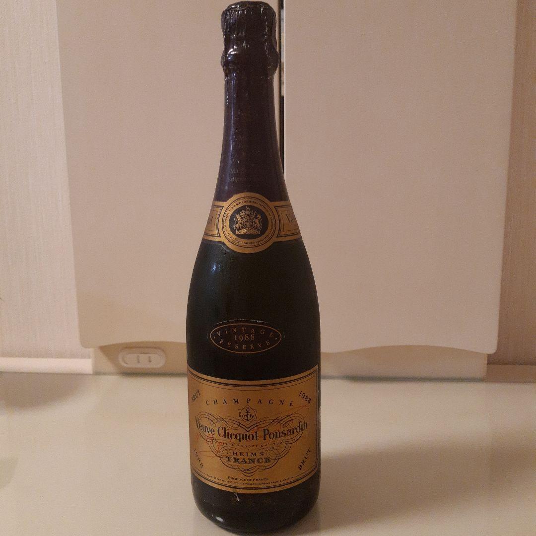 1988年シャンパン ヴーヴクリコ　セラー保管