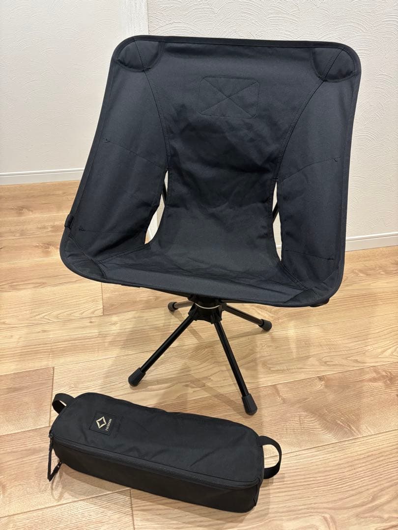 ヘリノックス　タクティカル　スウィベルチェア　ブラック