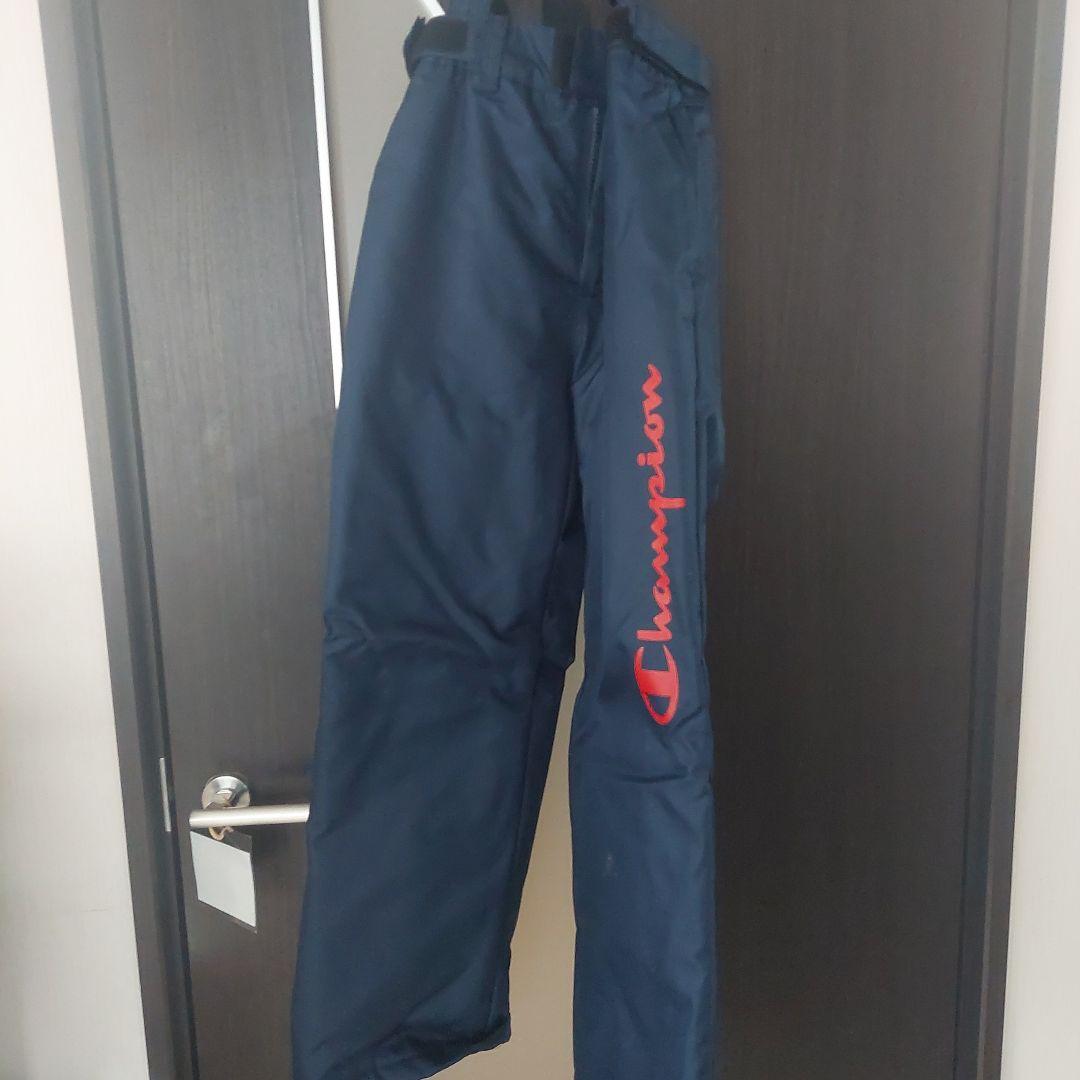 Champion 子ども用スキーウェア 赤/ネイビー