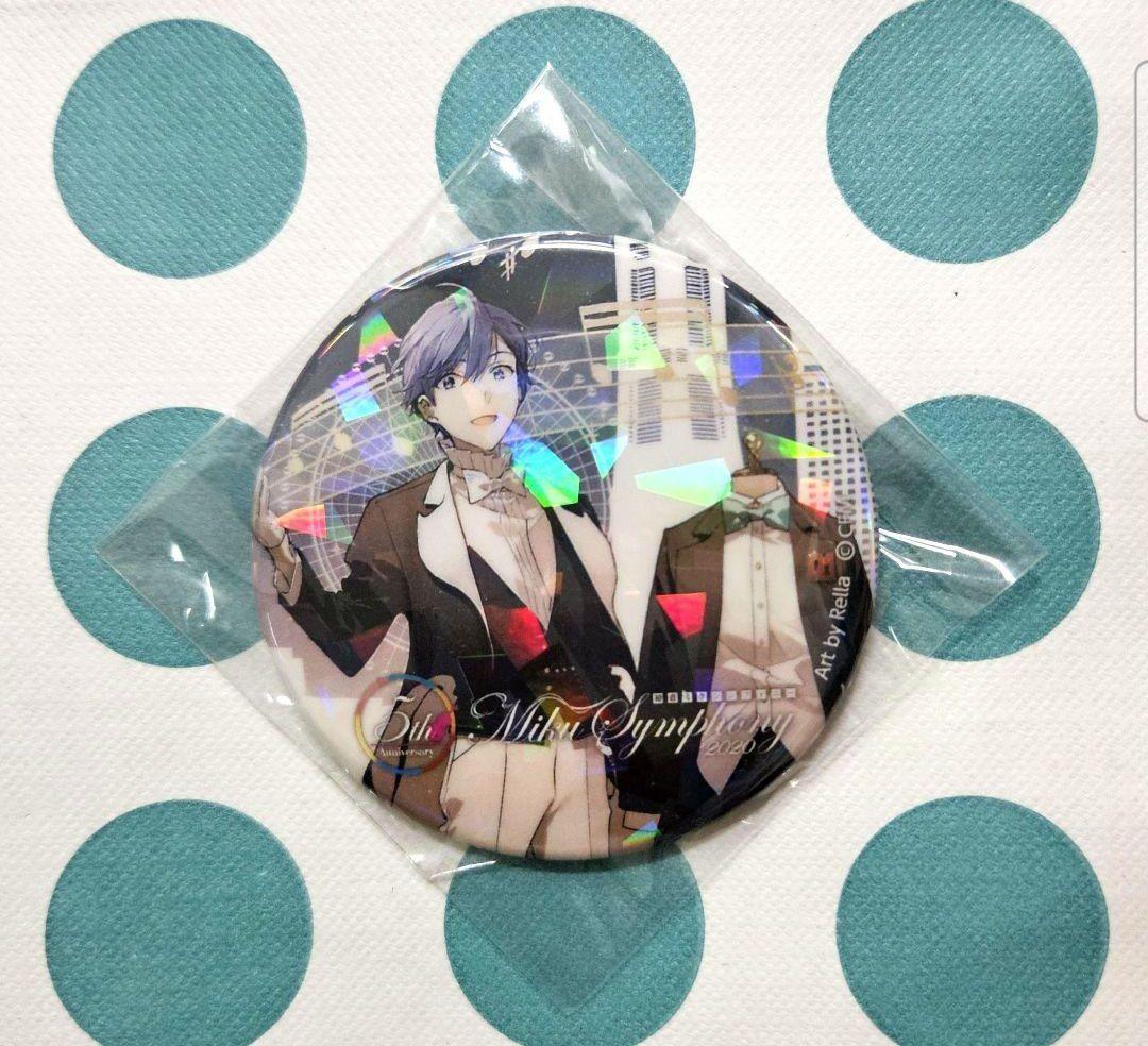 【新品】初音ミク シンフォニー 缶バッジ KAITO Blu-ray 特典