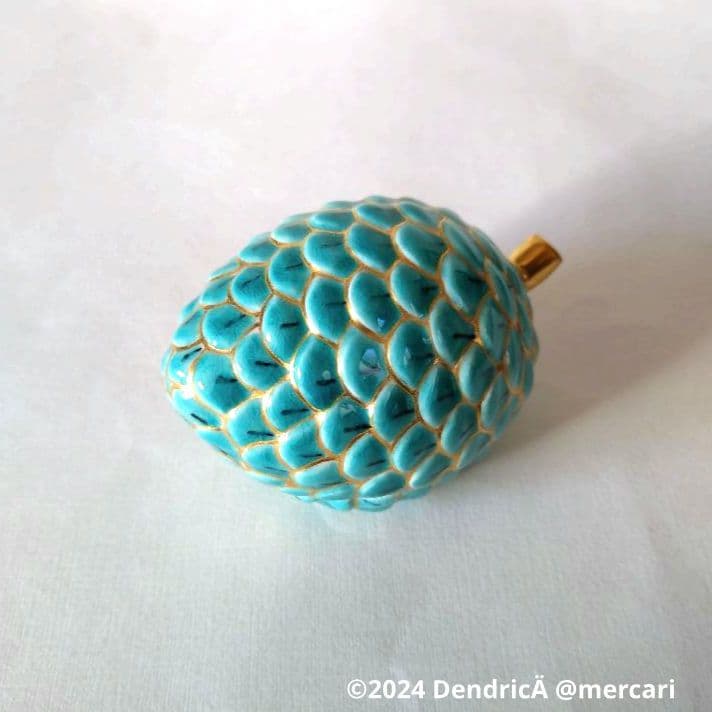 手塚充 作　仁清写　まつぼっくり　香合　共箱　茶道具　新品未使用　⑦