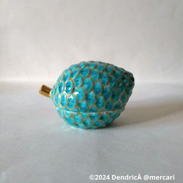 手塚充 作　仁清写　まつぼっくり　香合　共箱　茶道具　新品未使用　⑦