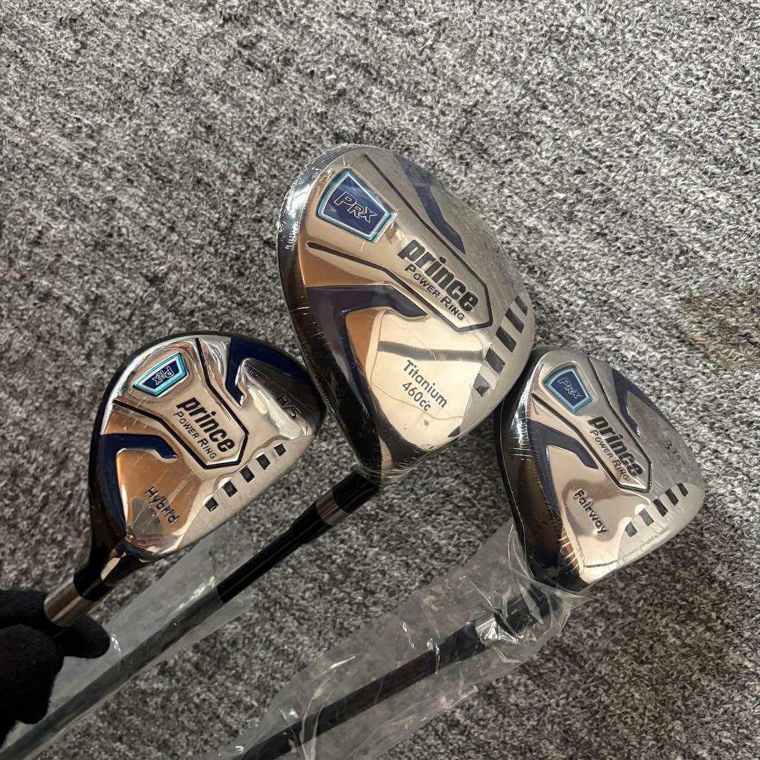 （送料込）princeプリンス golf　ゴルフクラブ10本＆キャディバッグ