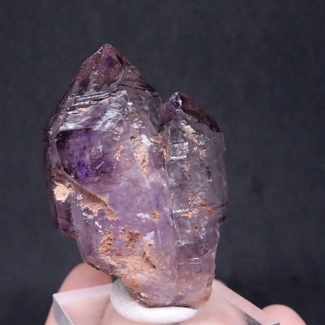 スーパーセブン セプター スモーキー アメジスト紫水晶 74.9g AMT254