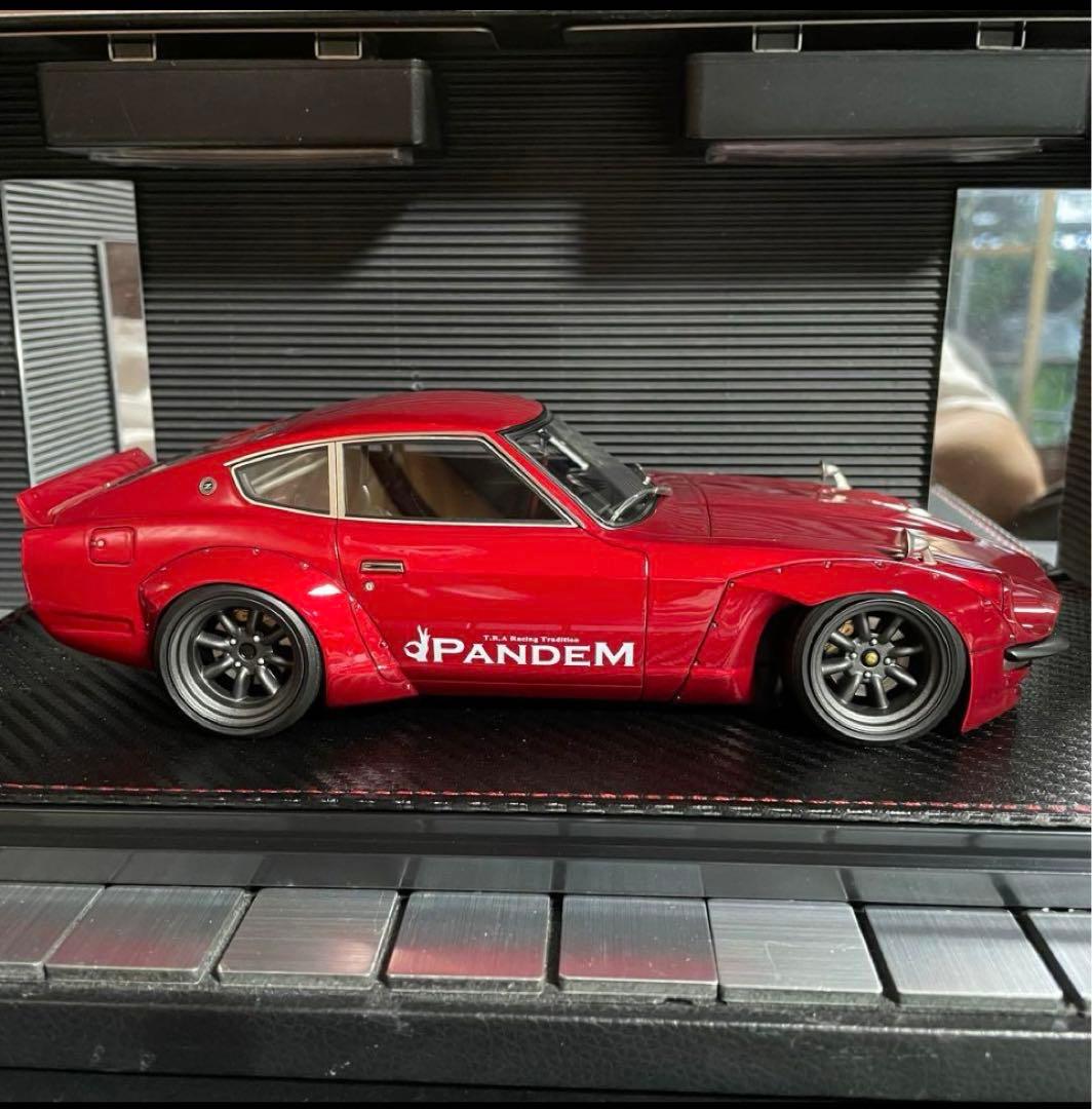 新品未展示品 イグニッションモデル 1/18 パンデムS30 Zレッドメタリック